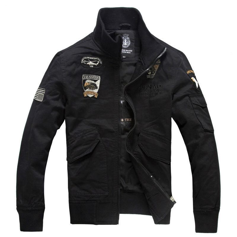 Men's Fashion Military Jacket with Numerous Applications Mune Fashion