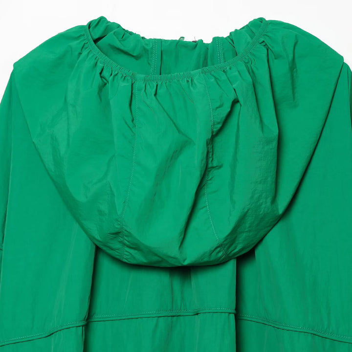 Women's Light Hoodie in Oversized Look with Drawstring and Elastic Band Mune Fashion