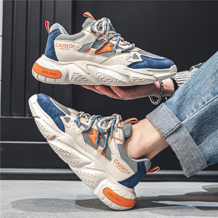 Ladies sporty Chunky Sneakers with breathable surface structure Mune Fashion