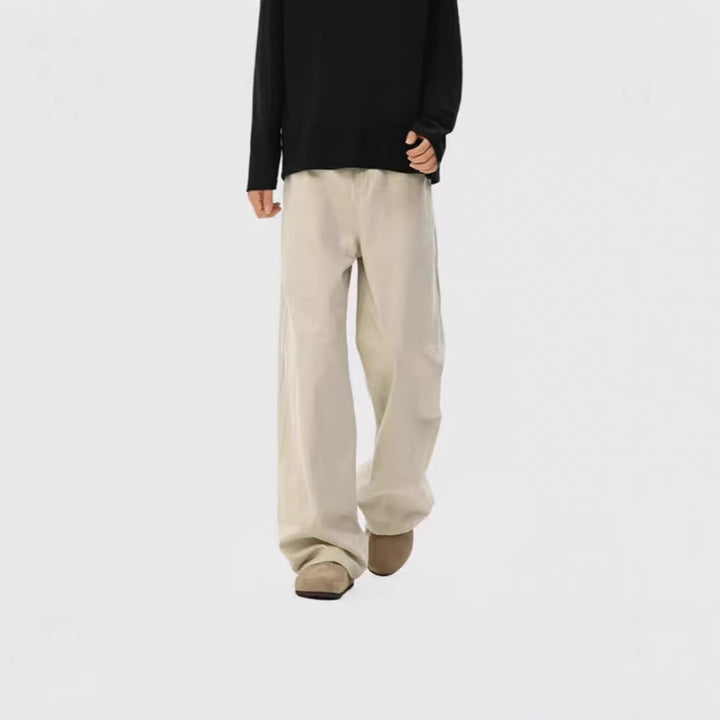 Ladies Wide-Cut Chino Pants Mune Fashion 1787982037