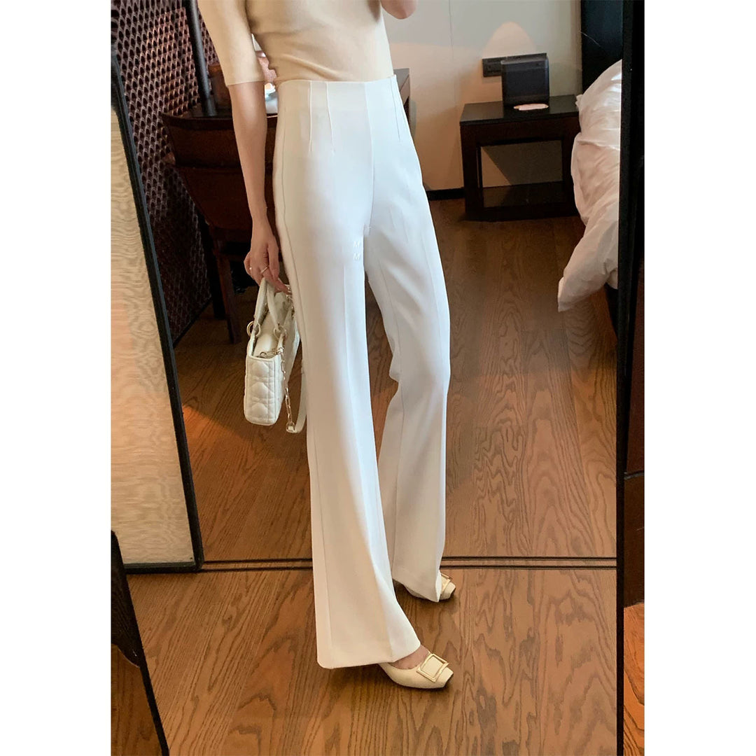 Ladies Elegant High Waisted Palazzo Pants Mune Fashion