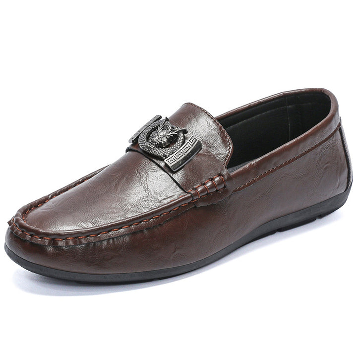 Men's Elegant Moccasins with Metal Details Mune Fashion