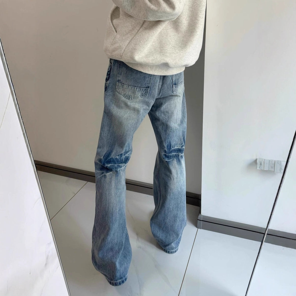 Women Stylish Flared Jeans Mune Fashion