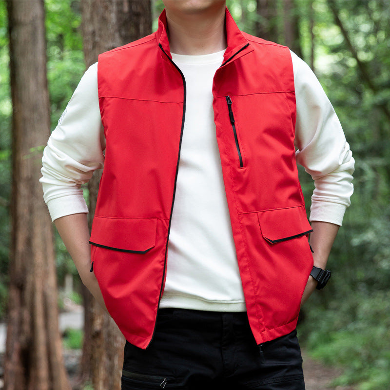 Men's Windproof Multifunction Vest Mune Fashion