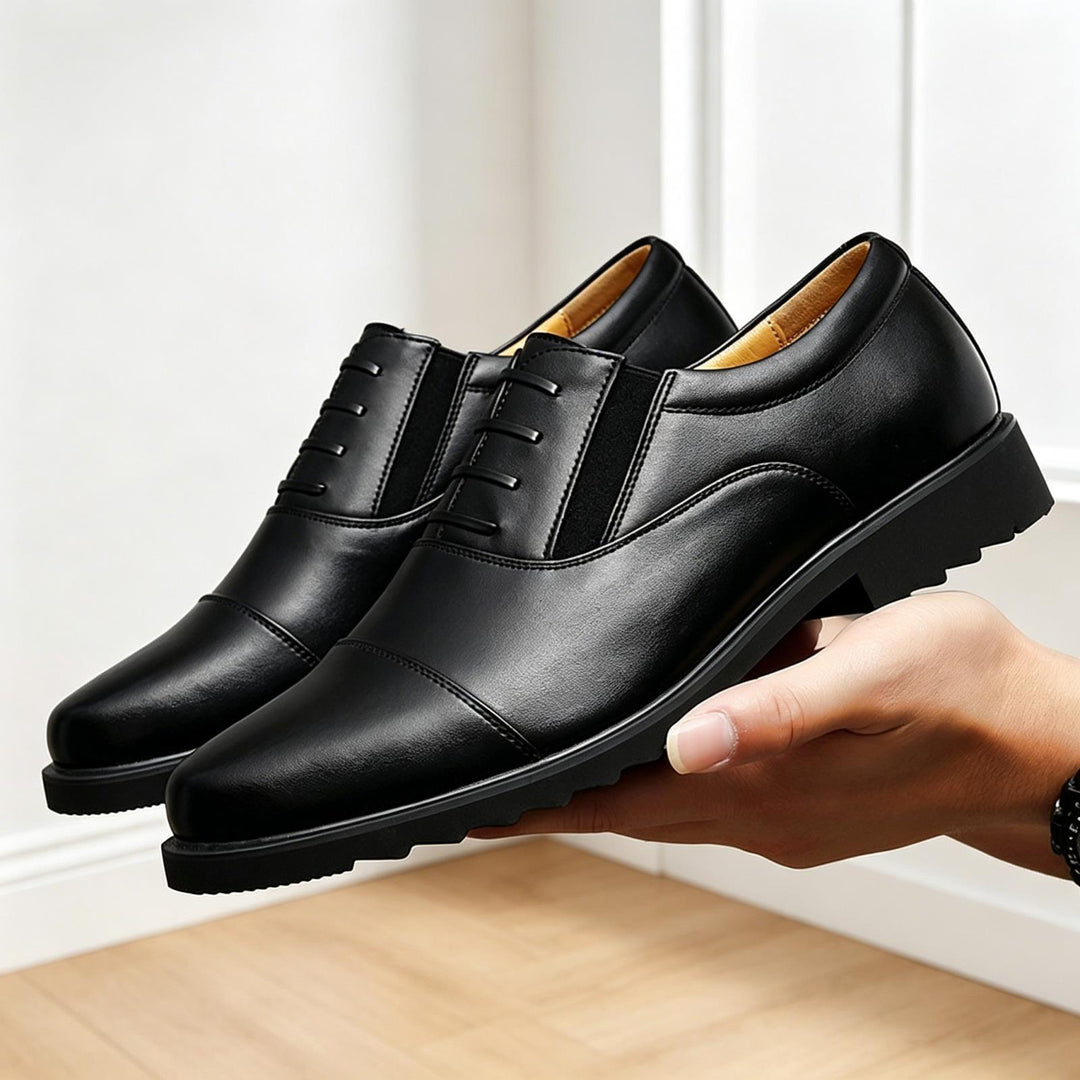 Men's Elegant and Comfortable Leather Shoes Mune Fashion