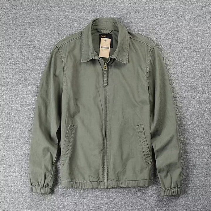 Men's Light Leisure Jacket with Elastic Cuff Mune Fashion