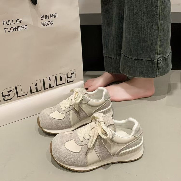 Women's fashion sneakers with soft cushioned sole and breathable upper material Mune Fashion