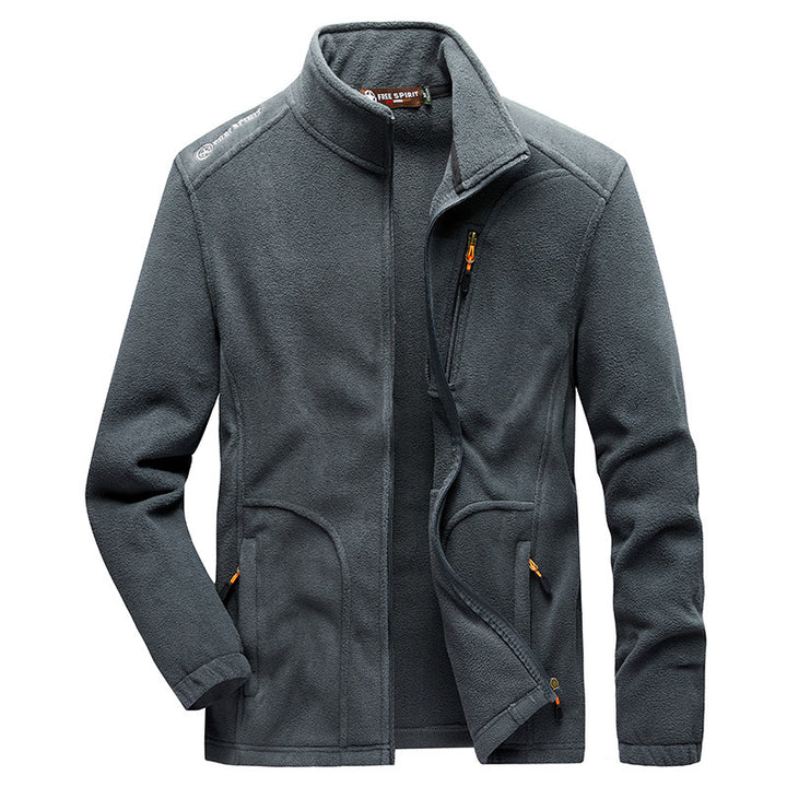 Men's Soft Fleece Jacket with Practical Pockets Mune Fashion