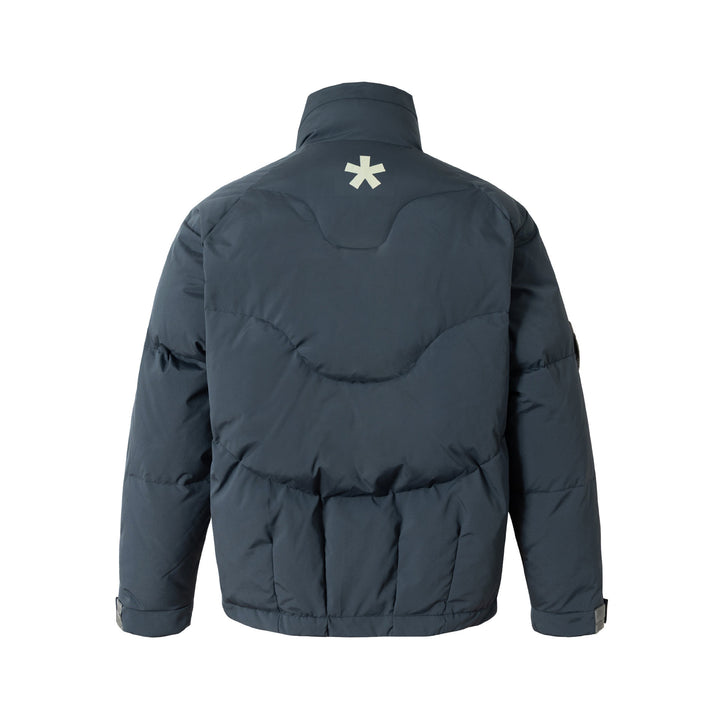 Men's short padded winter jacket with a high stand-up collar Mune Fashion