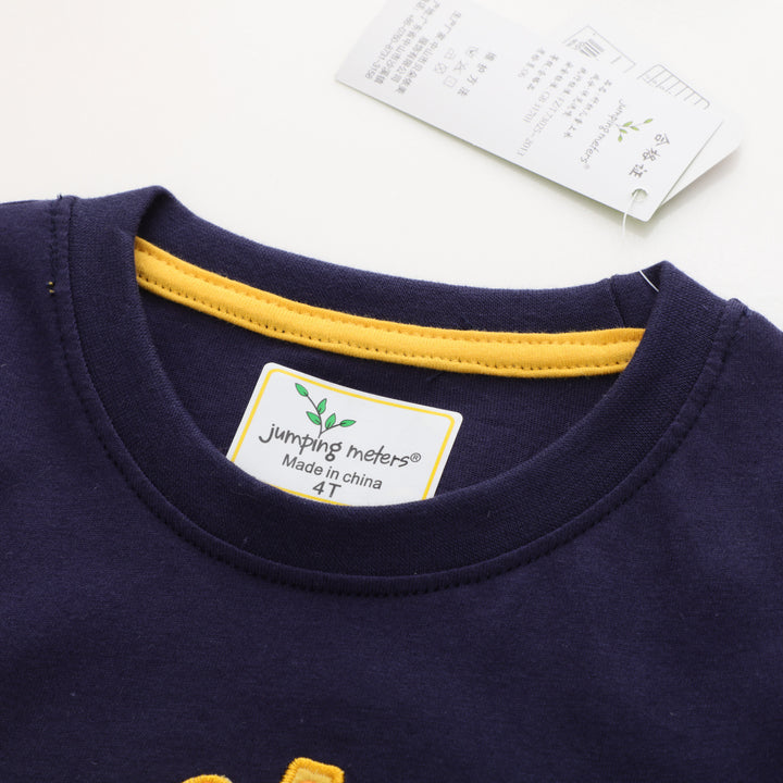 Boys T-shirt with colorful construction vehicle design Mune Fashion
