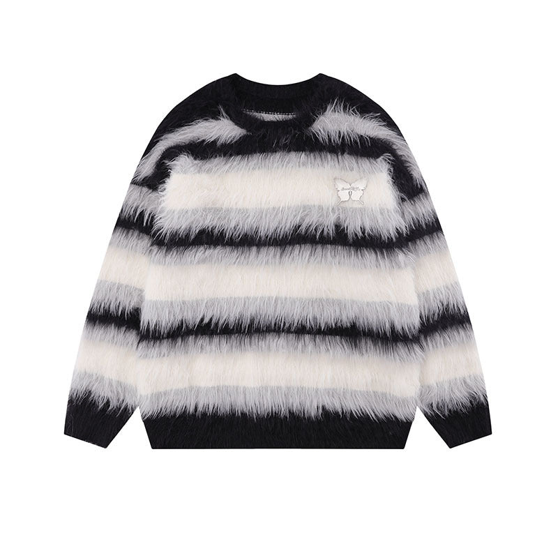 Women’s Fashionable Knitted Sweater with Animal Motif Mune Fashion