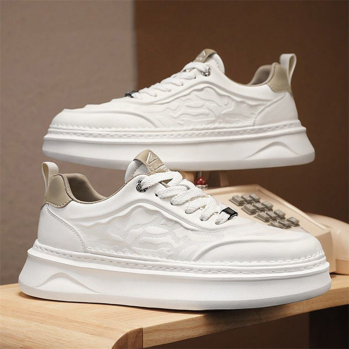 Women's sporty sneakers with textured upper material and cushioning sole Mune Fashion