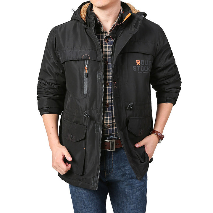 Men's Multifunctional Outdoor Jacket with Multiple Pockets Mune Fashion