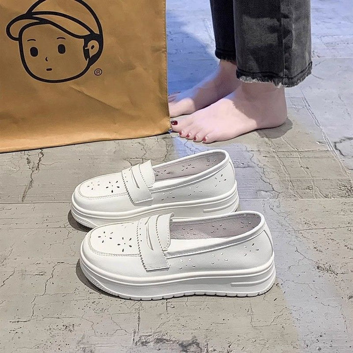 Women's Comfortable Slip-On Sneakers with Breathable Surface Texture Mune Fashion