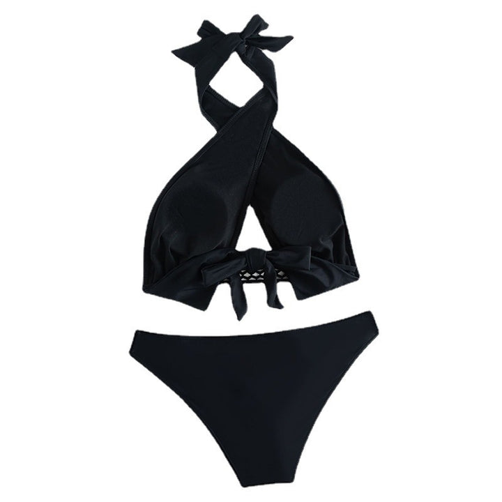 Women's bikini set with innovative wrap design and mesh details Mune Fashion