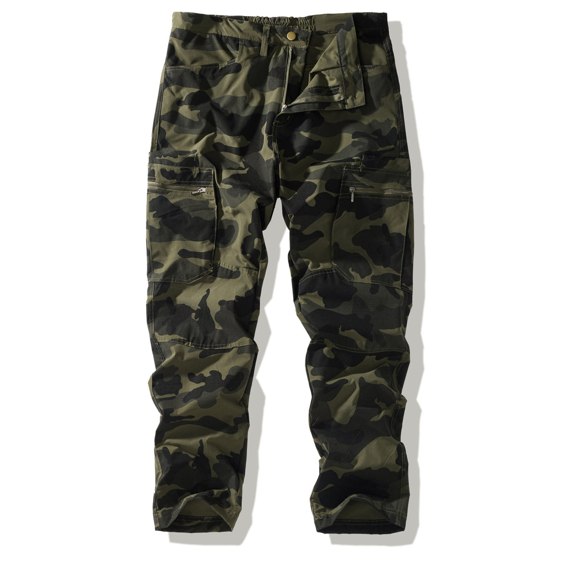 Men's Multi-Functional Cargo Pants in Camouflage Design Mune Fashion
