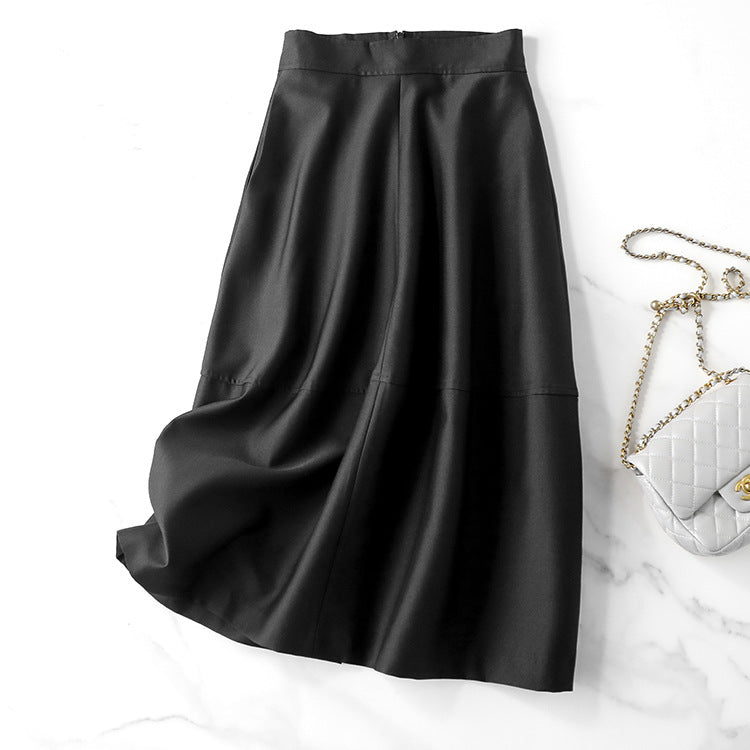 Women's Elegant and Airy Midi Skirt Mune Fashion