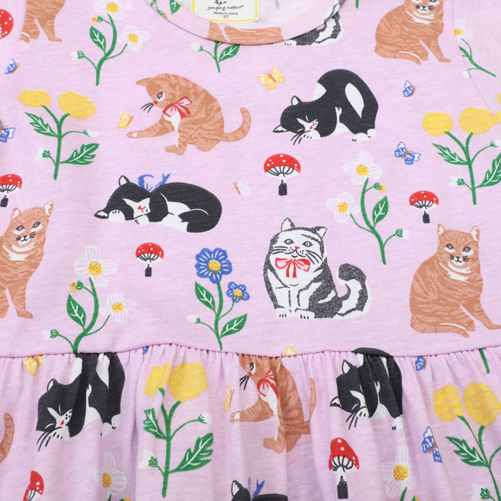 Girls T-Shirt Dress with Creative Pocket Design Mune Fashion