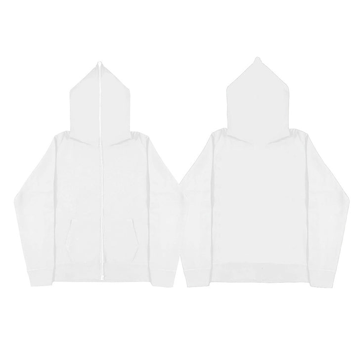 Unisex nan hooded jacket with continuous zipper, double-layered hood and kangaroo pockets Mune Fashion