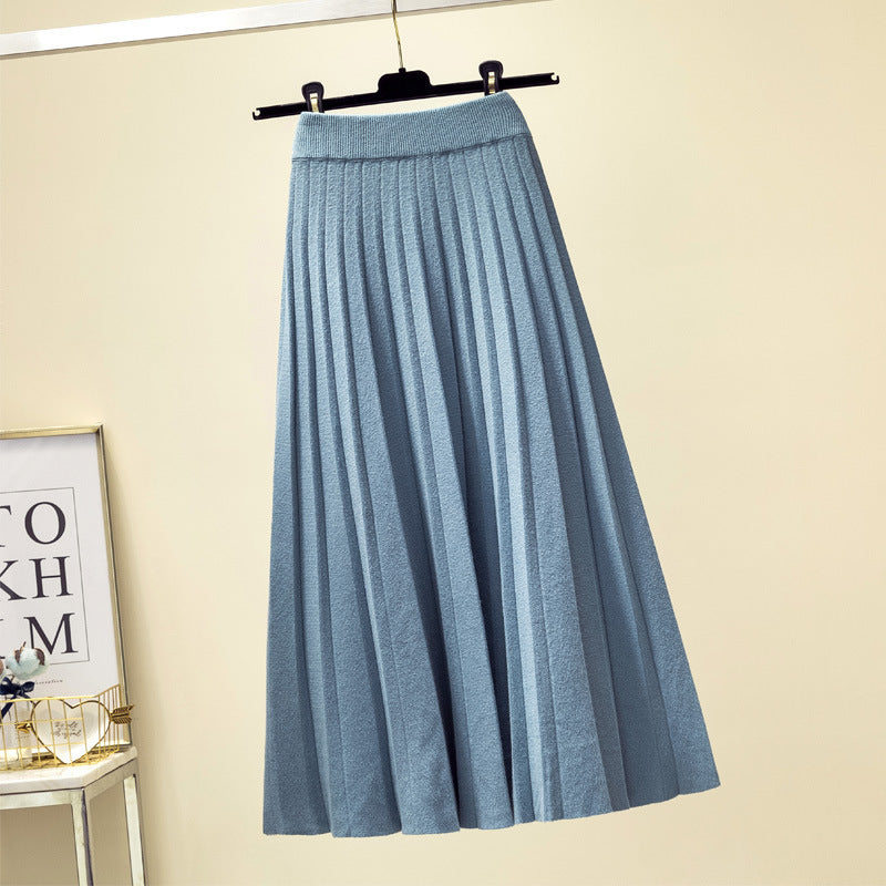 Women's Pleated Midi Skirt Mune Fashion