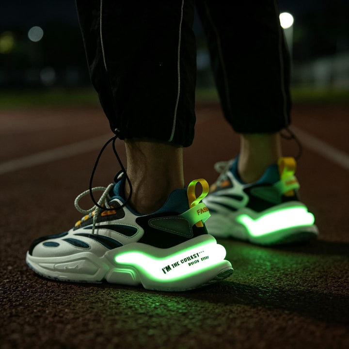 Men's Athletic Sneakers with Innovative Cushioning System Mune Fashion