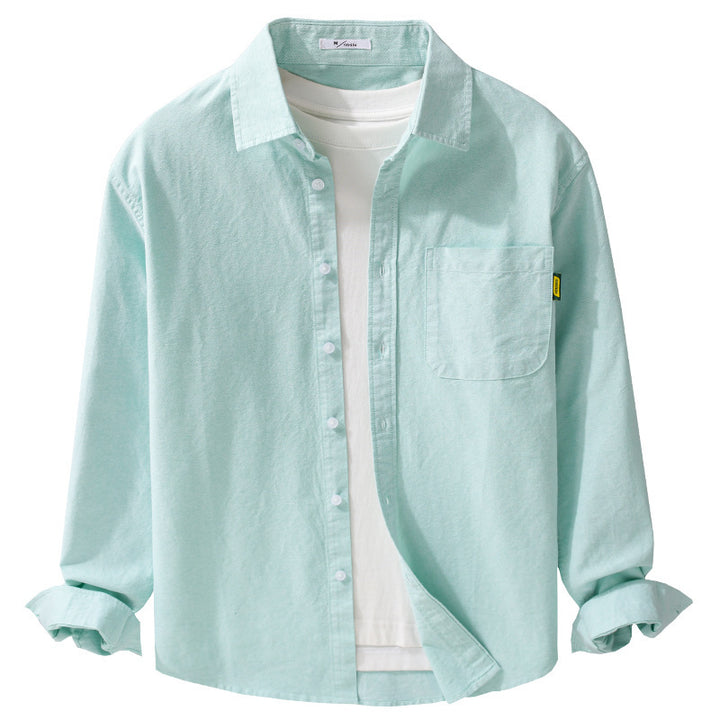 Ladies Lightweight Cotton Overshirt with Kent Collar, Patch Chest Pocket and Relaxed Fit