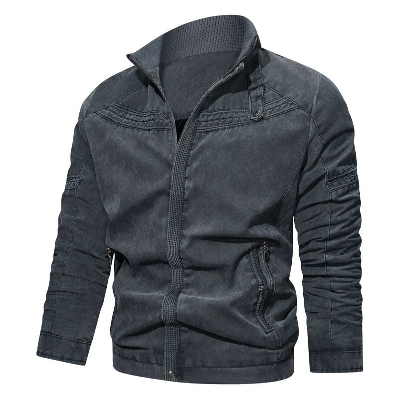 Men's stylish transitional jacket with quilted details Mune Fashion
