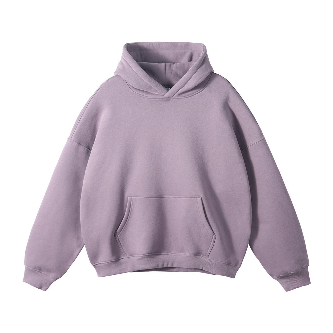 Unisex wide-cut hoodie with dropped shoulders, kangaroo pocket, and ribbed cuffs Mune Fashion