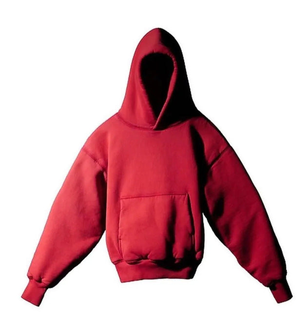 Unisex nan Boxy Hoodie with overlapping hood, concealed kangaroo pocket and ribbed cuffs Mune Fashion
