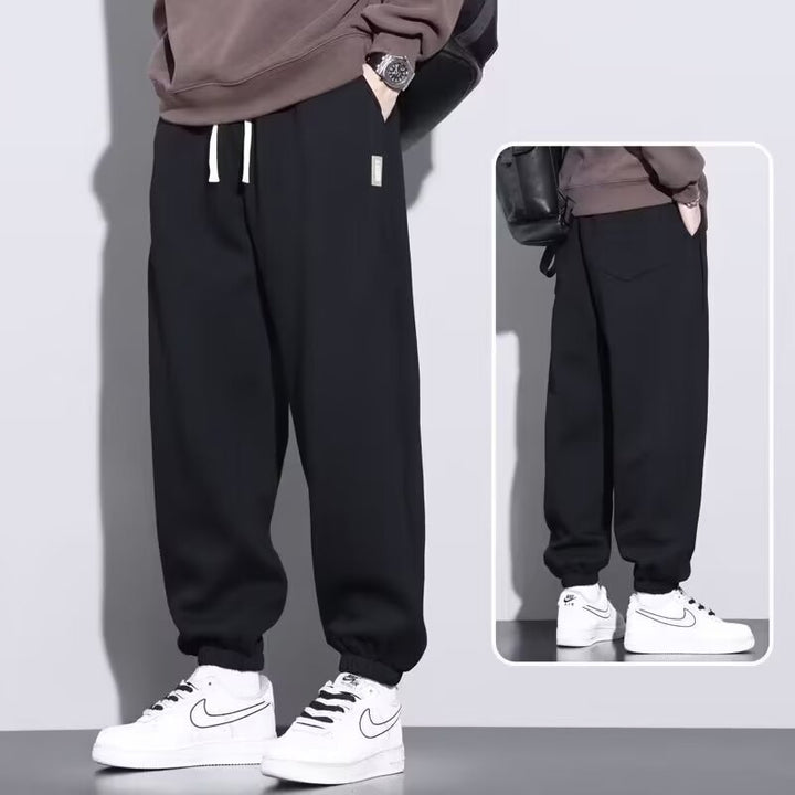 Men's Casual Jogging Pants with Elastic Waistband and Practical Side Pockets Mune Fashion