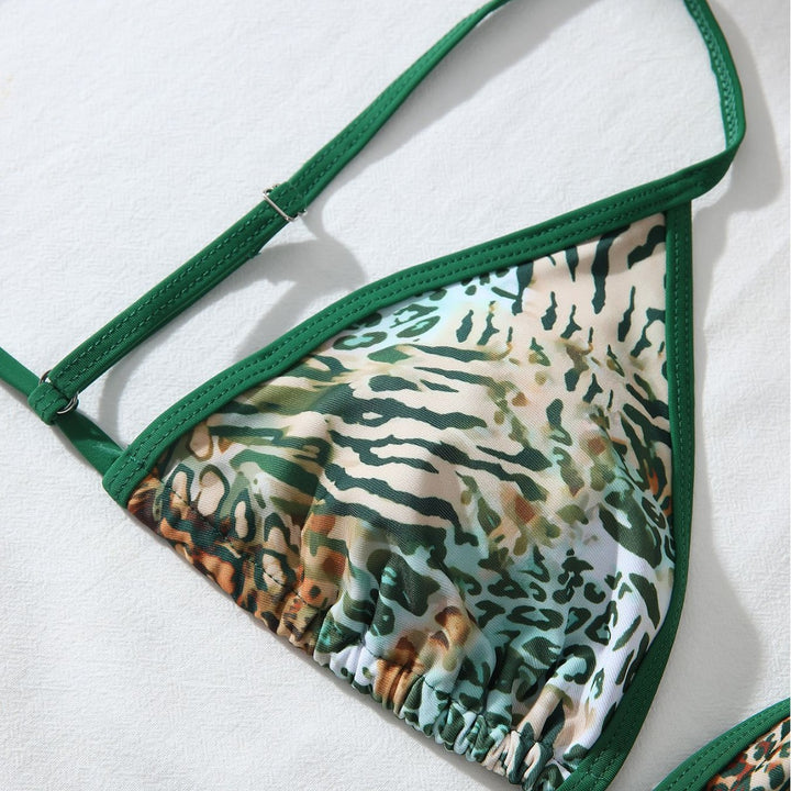 Women Animal Print Bikini Set Mune Fashion