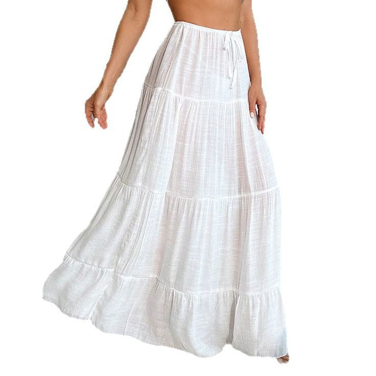 Women's Maxiskirt with casual layering