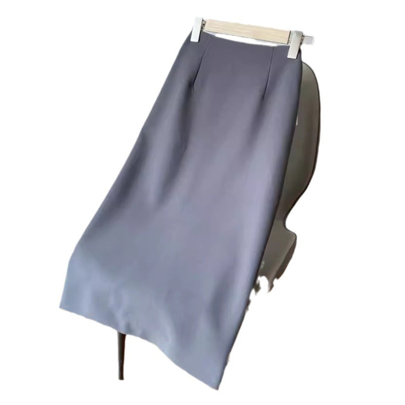 Ladies Elegant Pencil Skirt with High Waist and Figure-Hugging Cut Mune Fashion