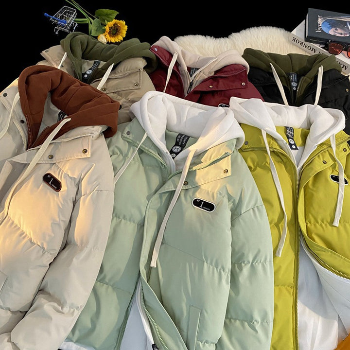 Women Quilted Parka Jacket Mune Fashion