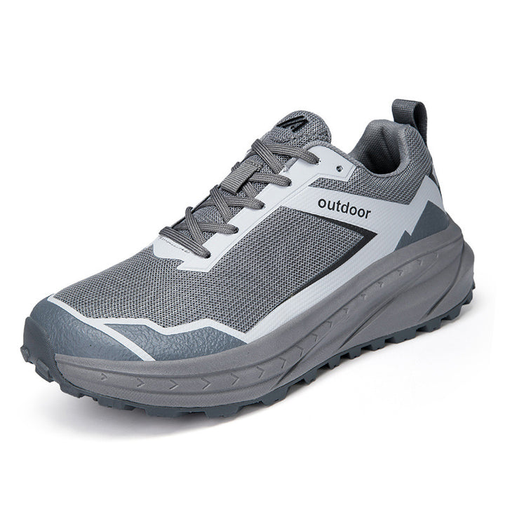 Unisex nan robust trail running shoe with shock-absorbing midsole and grippy outsole Mune Fashion