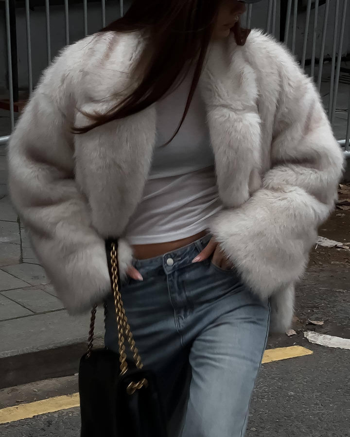 Women's Plush Jacket Mune
