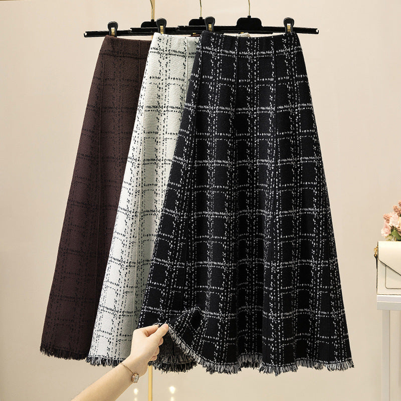 Ladies Long, padded A-line skirt Mune Fashion