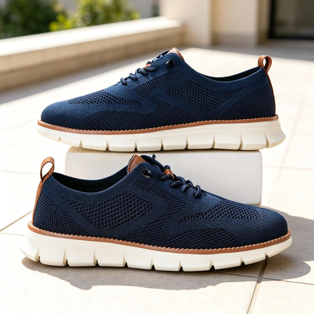 Men's Sportive Mesh Sneaker with Breathable Structure Mune Fashion