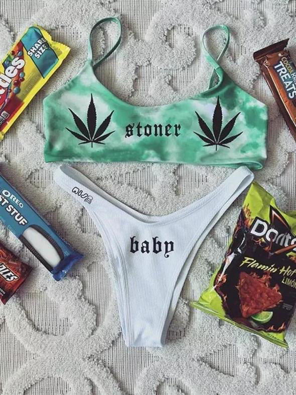 Women's Sport Bikini with striking graphic design Mune Fashion
