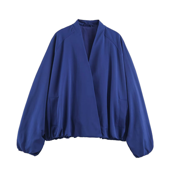 Women's lightweight kimono blouse with flowing balloon sleeves Mune Fashion