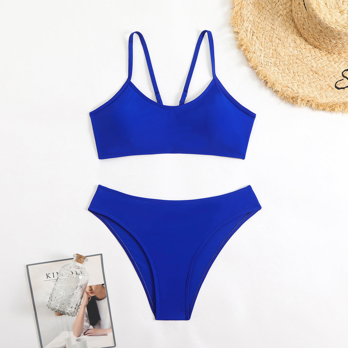 Women's bikini set with sporty cut and removable pads Mune Fashion