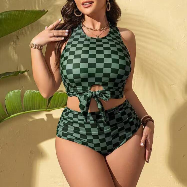 Women's bikini set with trendy knot design and high-cut panties Mune Fashion