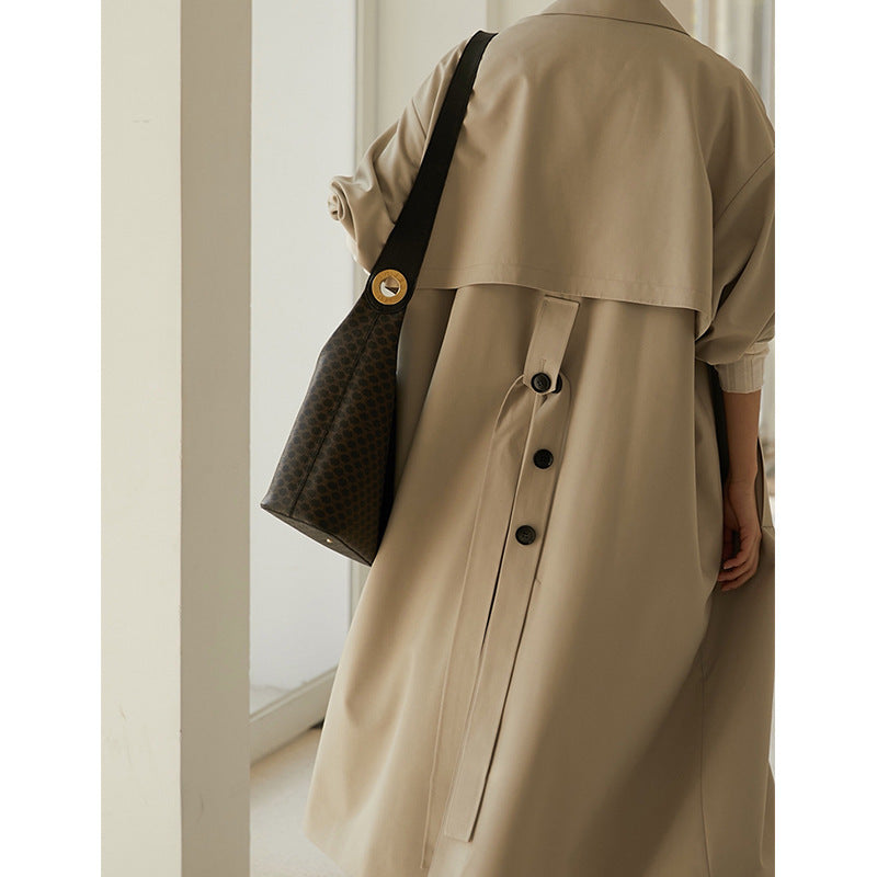 Women Elegant and Comfortable Trenchcoat Drune