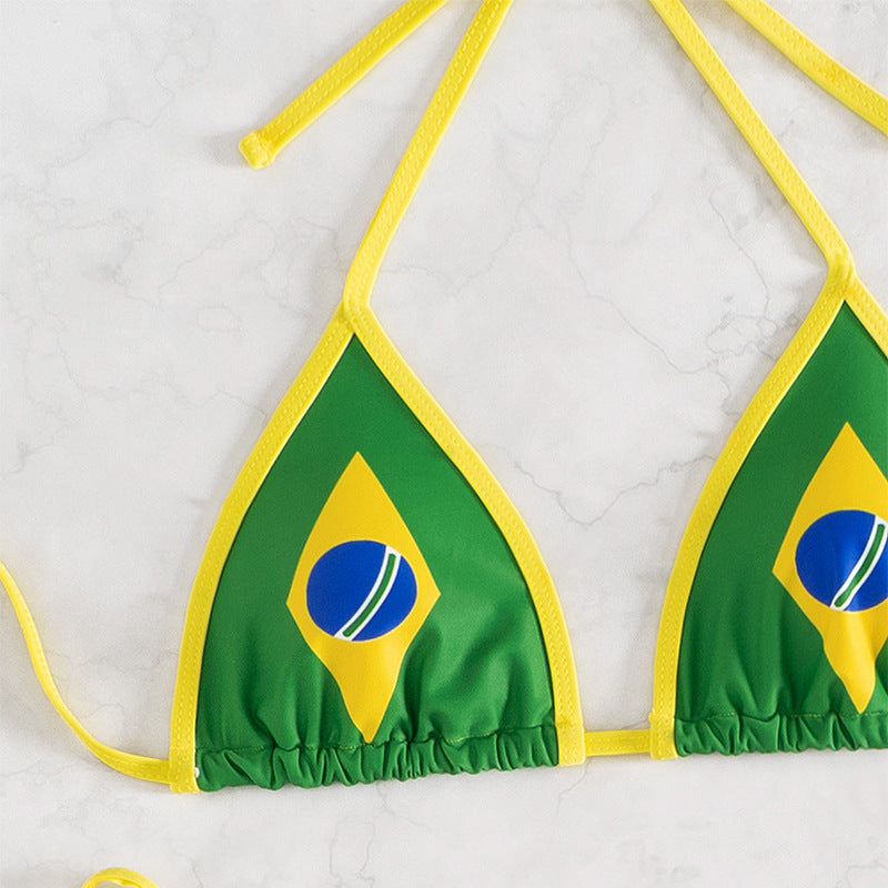 Women's triangle bikini with Brazilian flair Mune Fashion