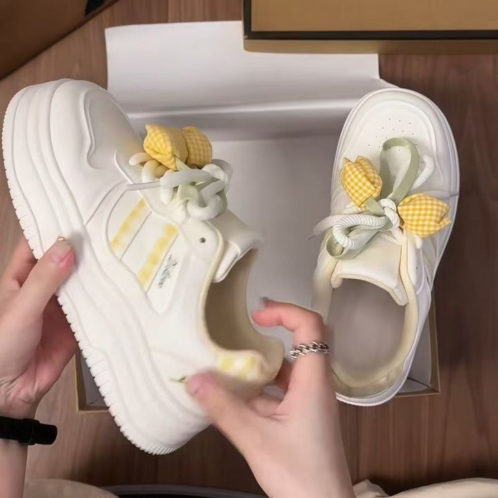 Women Sneakers with playful design and decorative bows from Mune Fashion