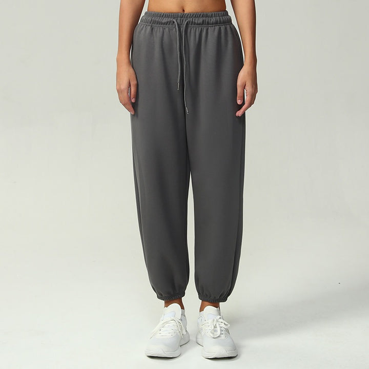 Women's breathable performance jogger pants with high comfort waistband, adjustable drawstring and elastic cuffed hems Mune Fashion