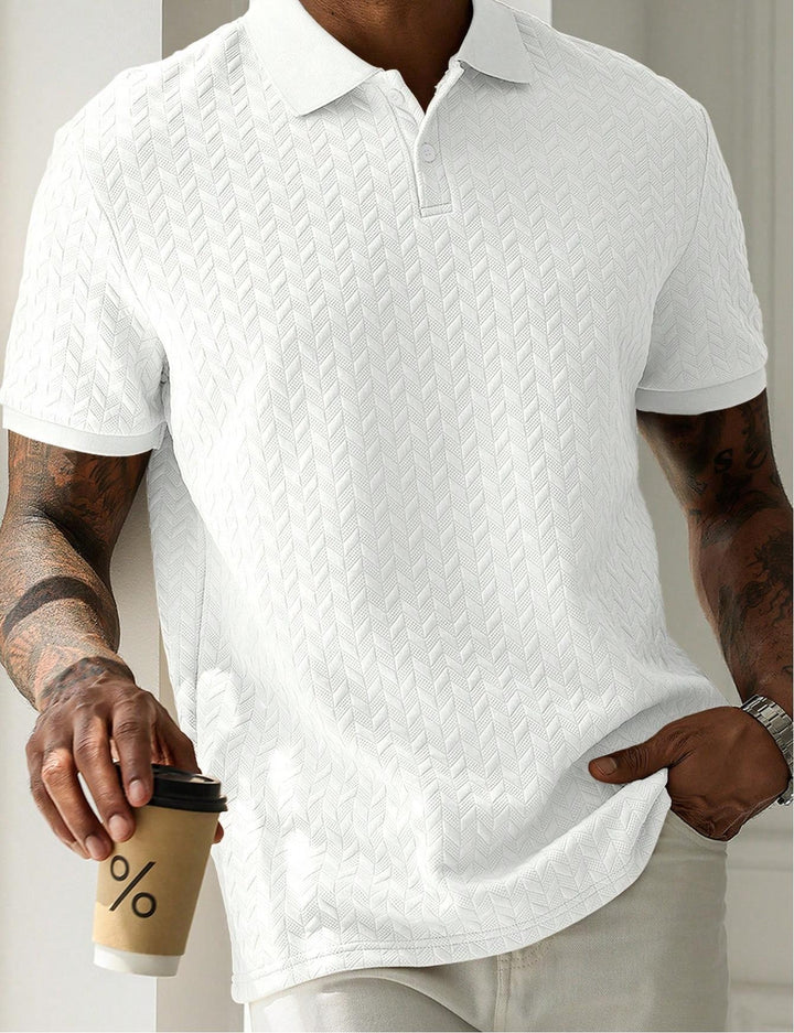 Men's polo shirt in elegant design Mune Fashion