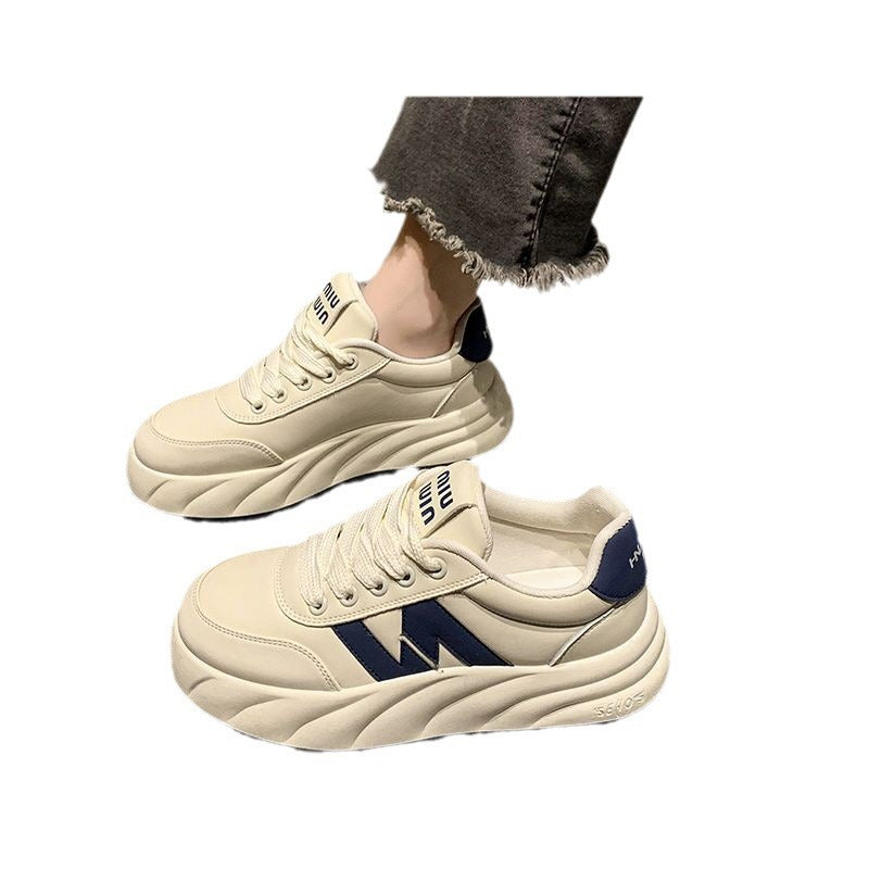 Women's fashionable sneakers with unique sole structure and breathable upper material Mune Fashion