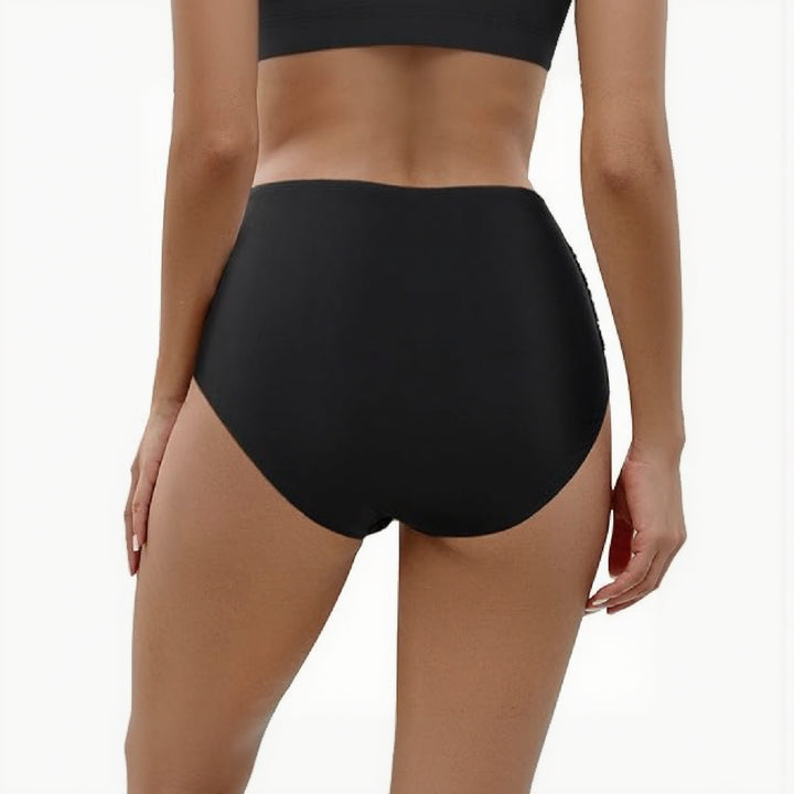 Ladies High-Waisted Bikini Bottom Mune Fashion