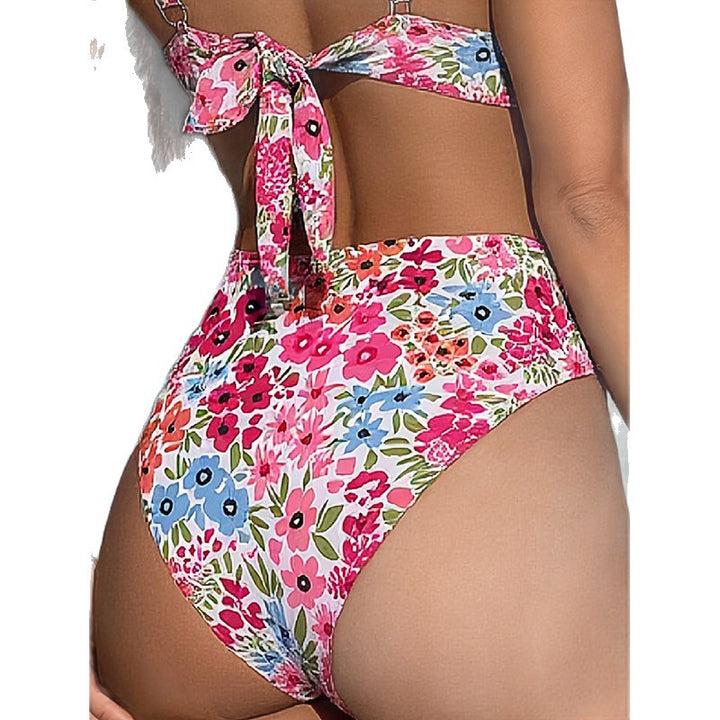 Women's Floral Pattern Swimsuit Mune Fashion